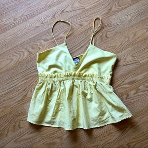 Yellow Zara Top L